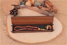 Ahap tesbih kutusu-Ahap kolye kutusu-Ahap bileklik kutusu-Ahap bilezik kutusu-Hediyelik ahap kutu