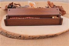 Ahap tesbih kutusu-Ahap kolye kutusu-Ahap bileklik kutusu-Ahap bilezik kutusu-Hediyelik ahap kutu