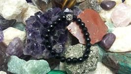 Oniks tal erkek bileklik